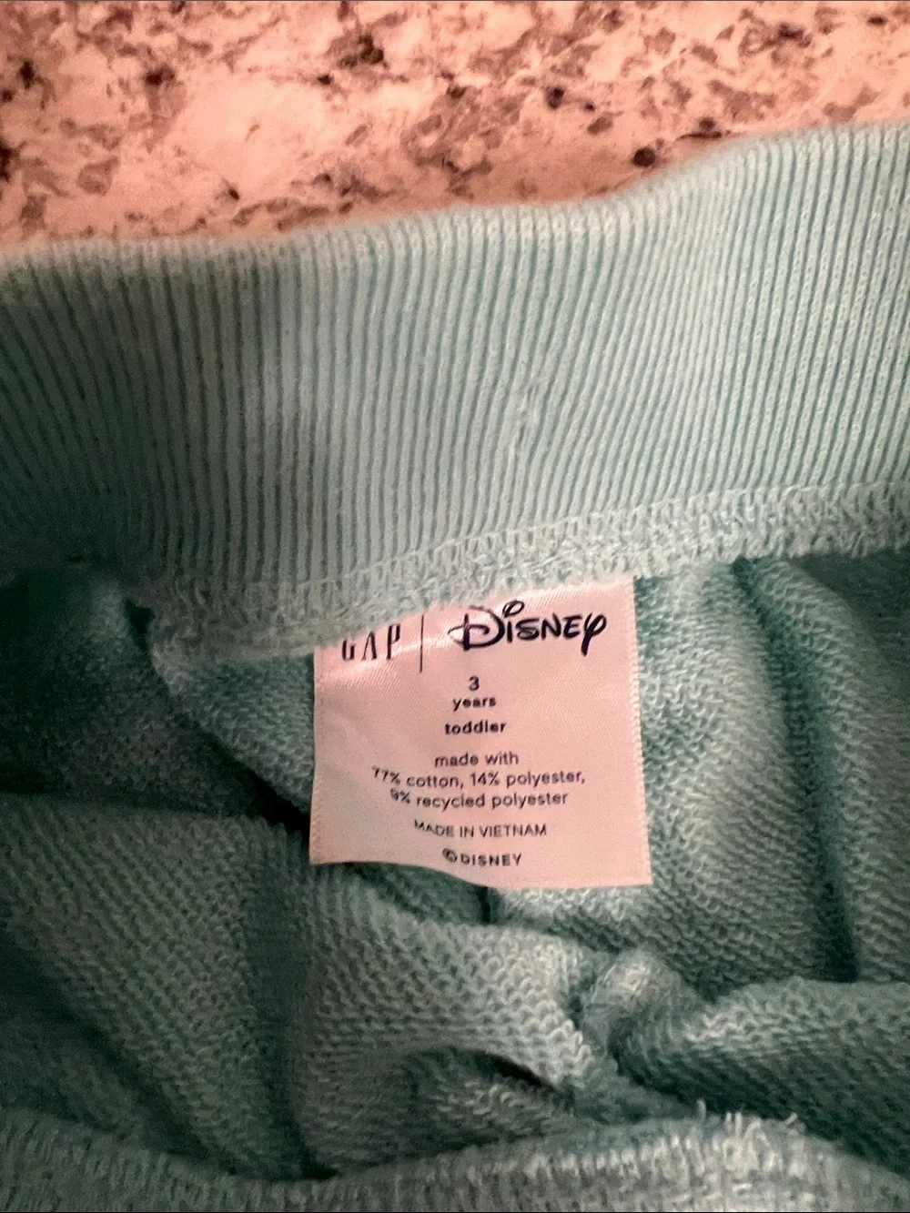 GAP Kids Mint Green Minnie & Mickey Zip Hoodie sweatpant set